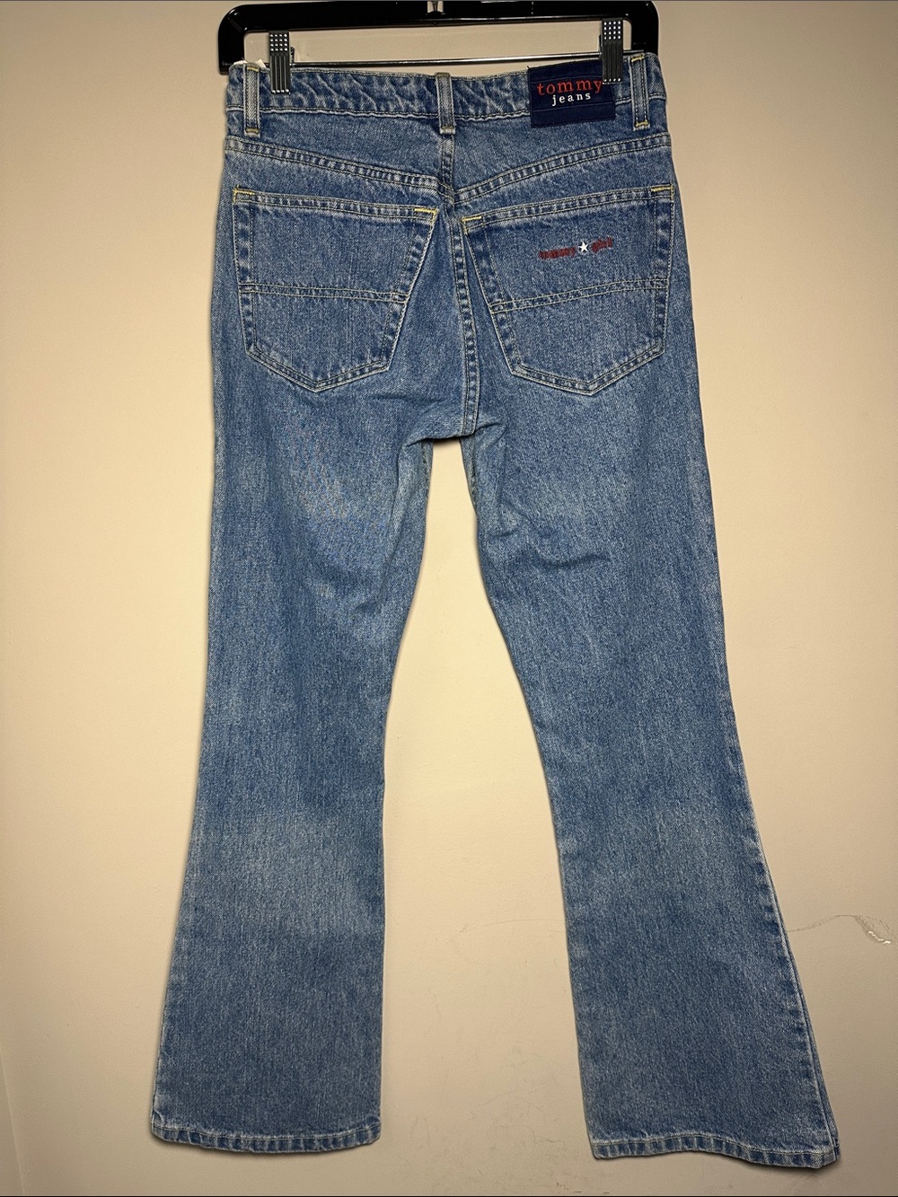 Tommy Jeans Tommy Girls Blue Denim vintage Bootcut Jeans